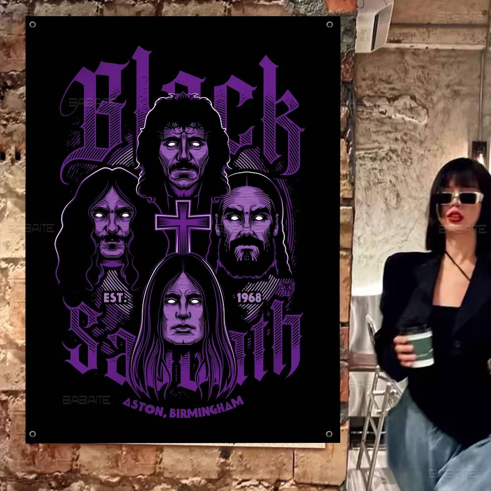 Commercial Printing Companies - Black Sabbath Heavy Metal Gelişmiş Baskı