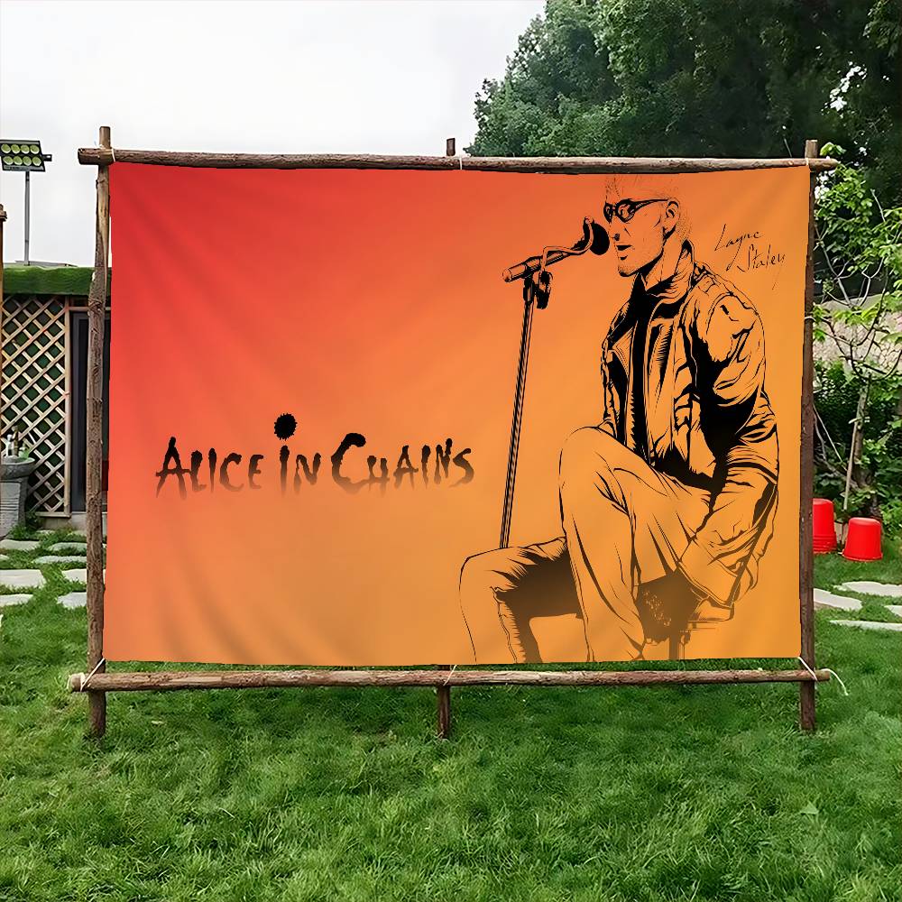Commercial Printing Companies - Retro Müzik Alice In Chains Gelişmiş
