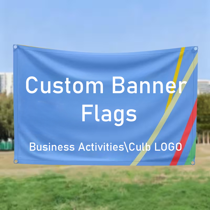 Commercial Printing Companies - Kişiselleştirilmiş Logo Bayrağı için Özel Bayrak