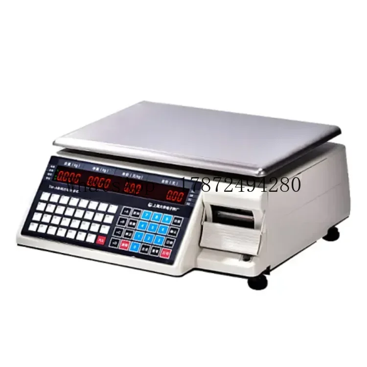 Commercial Label Printing Machine - Barkod Yazıcılı Ticari Tartı, Perakende Fiyat