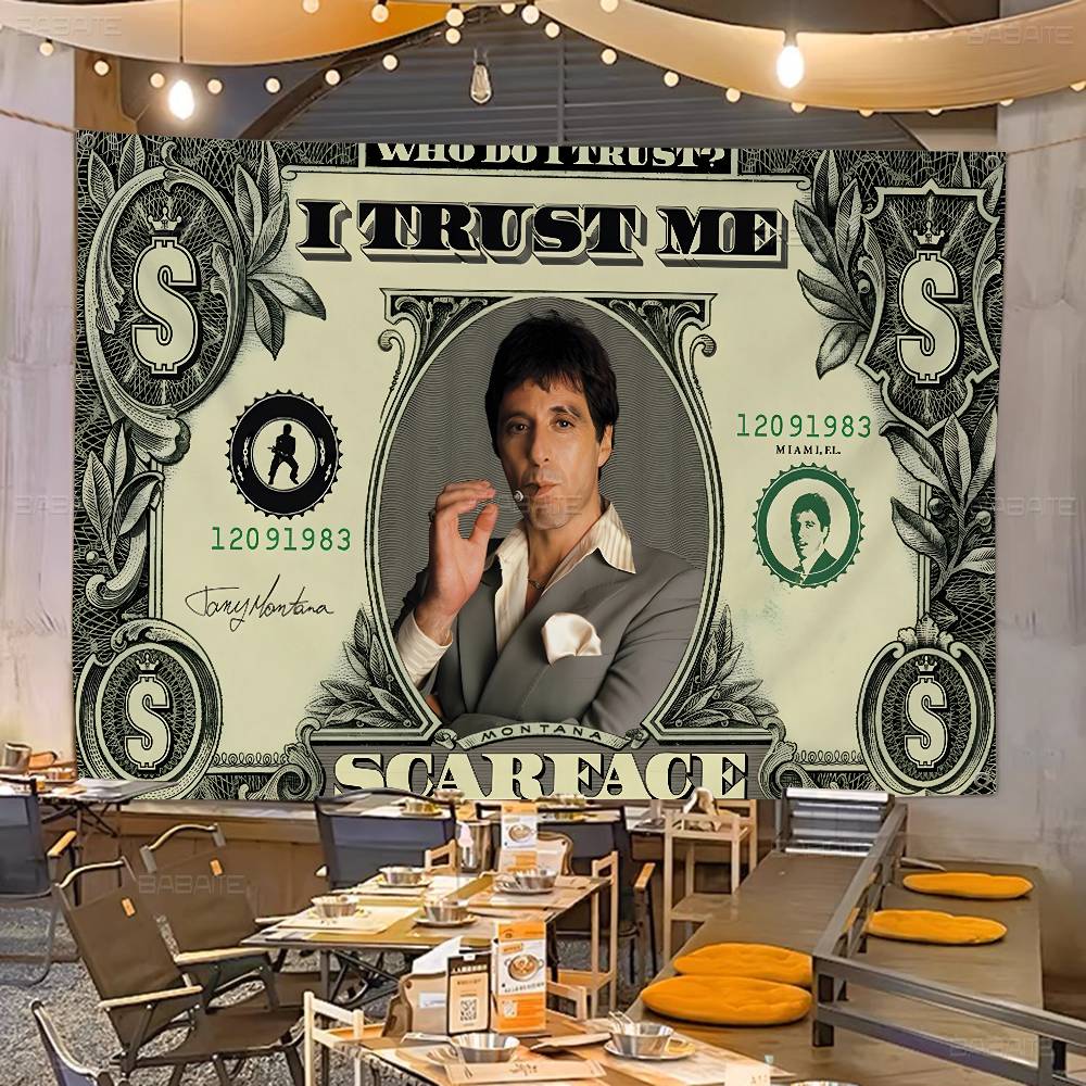 Commercial Printing Companies - Retro S-Scarface Gelişmiş Baskı Ticari Reklam