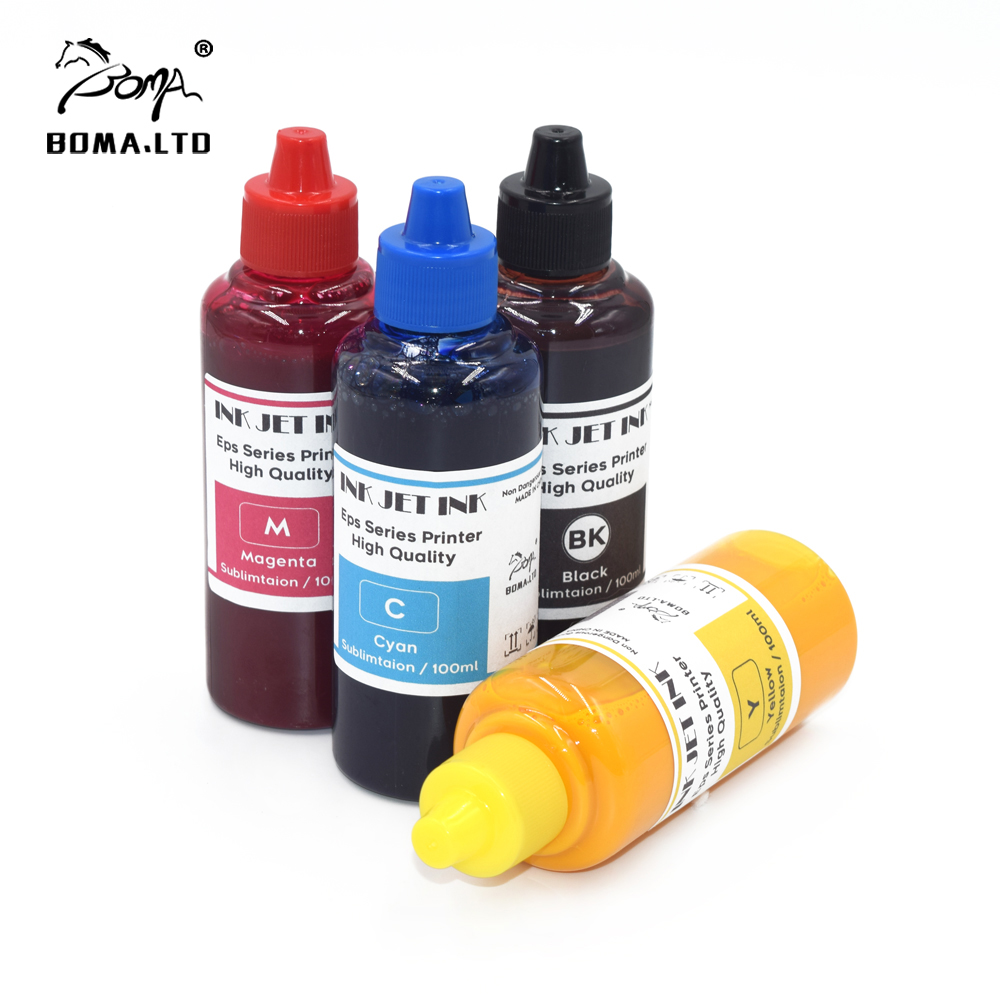 Sublimation Ink 100Ml - GC21 4*100ml süblime baskı mürekkebi dolum