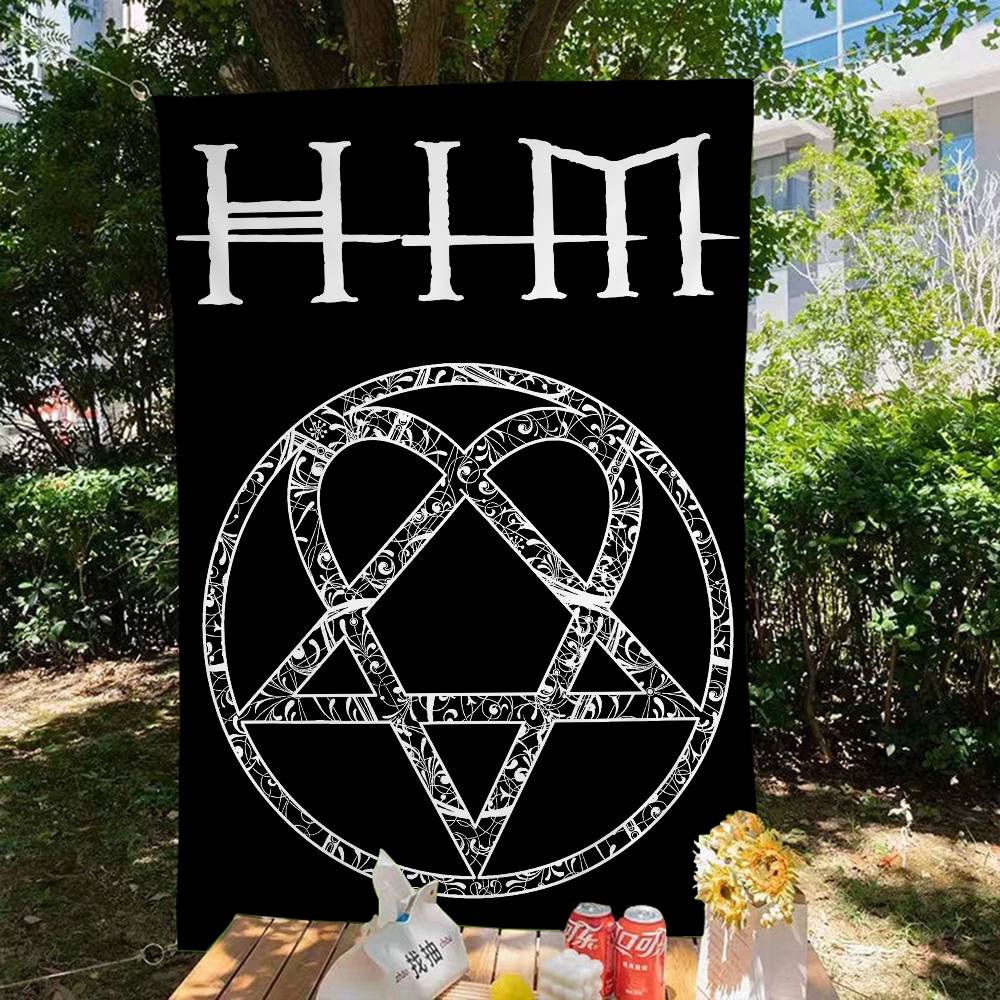 Commercial Printing Companies - Rock H-HIM Band Gelişmiş Baskı Ticari