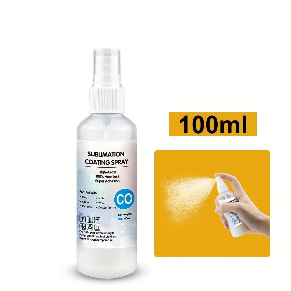 Sublimation Ink 100Ml - 100ml Süblimasyon Kaplama Spreyi, Giysiler Gibi