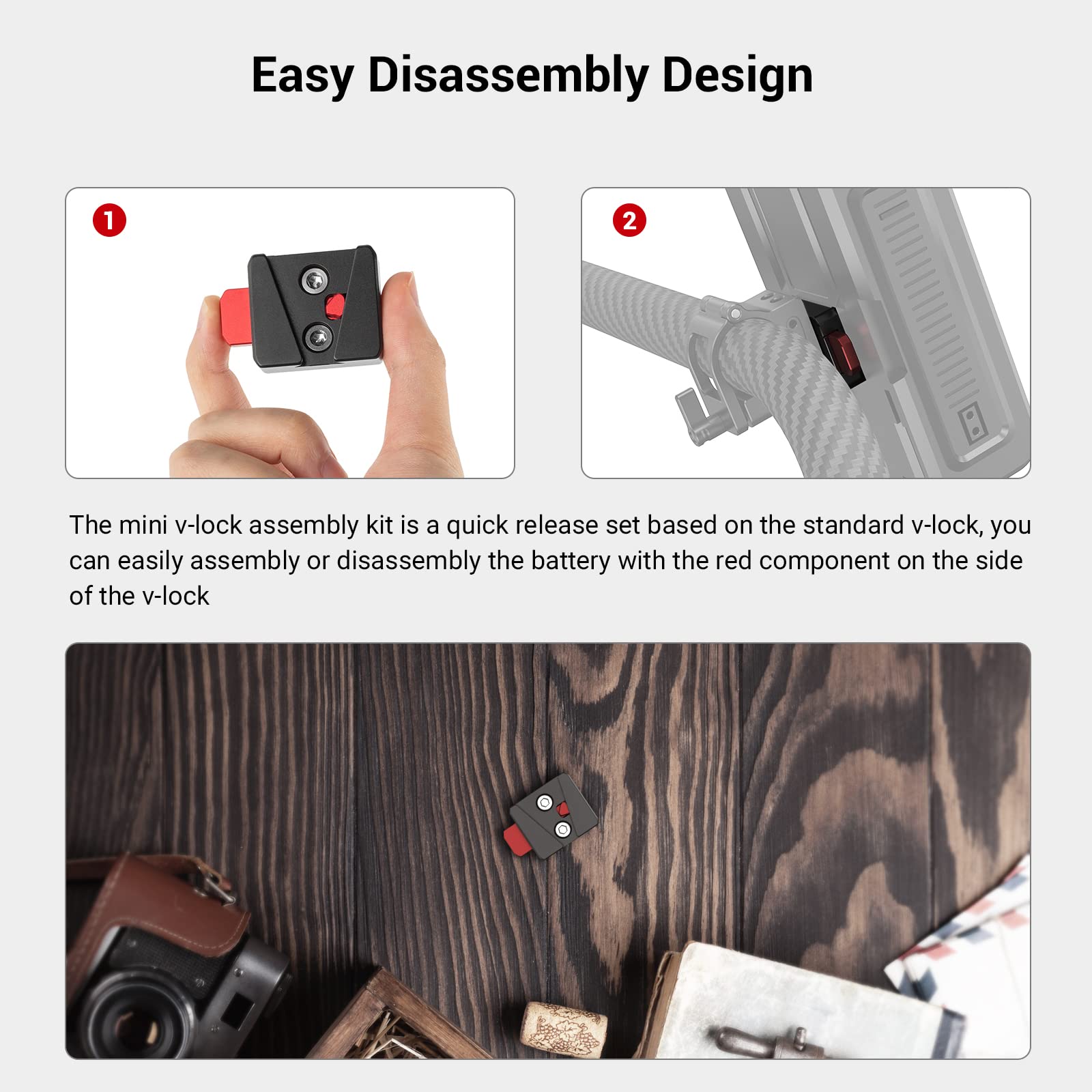 SmallRig Mini V-Lock Montaj Ki - Ctp Plate Making incelemesi ve fiyatı