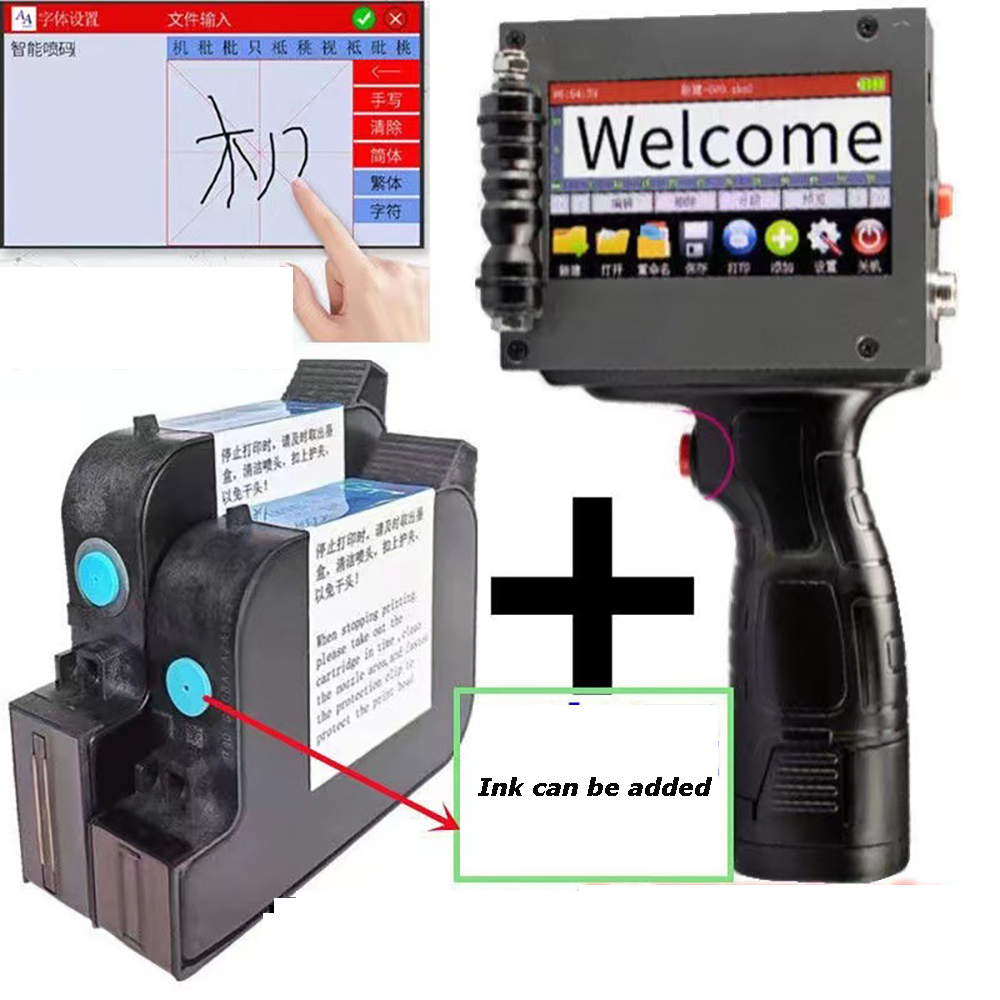 El Tipi 50mm Büyük Yazı Tipi K - Commercial Label Printing Machine incelemesi ve fiyatı