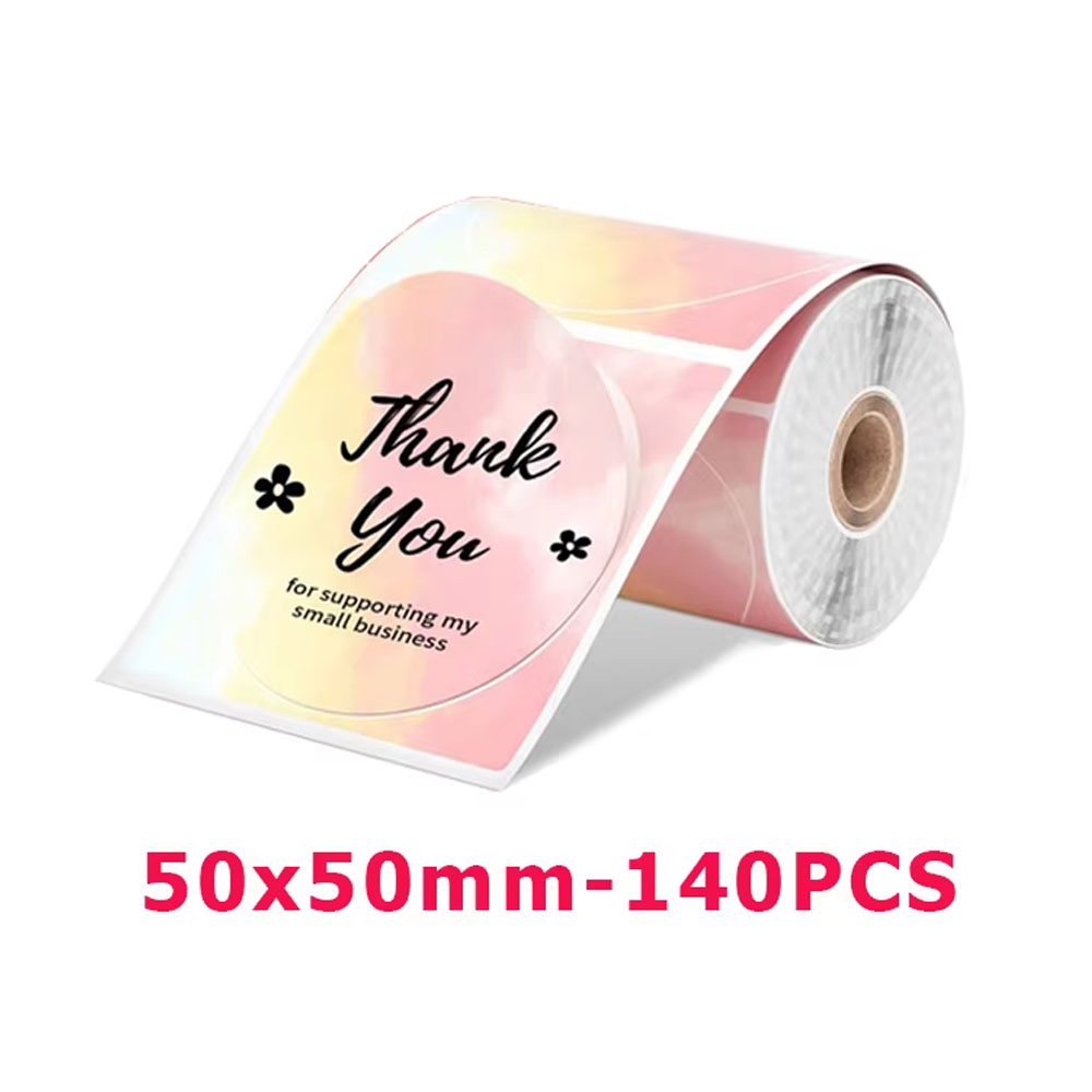 1 rulo yuvarlak daire termal k - Commercial Label Printing Machine incelemesi ve fiyatı
