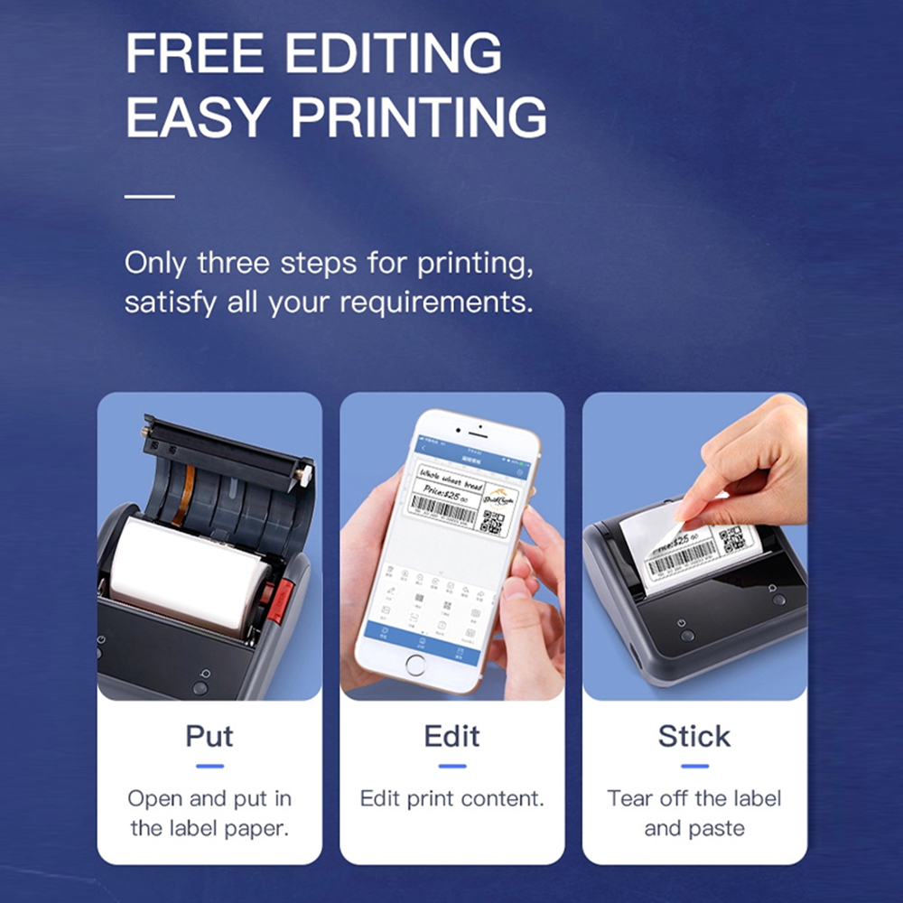 Niimbot B3S Kablosuz Etiket Ya - Commercial Label Printing Machine incelemesi ve fiyatı